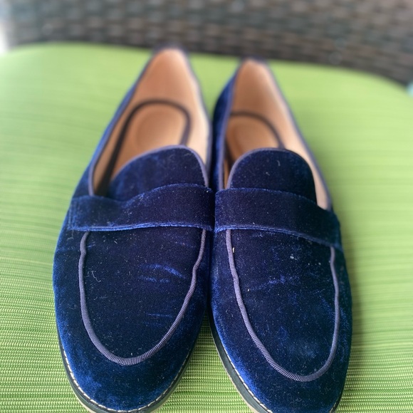 Franco Sarto 🎶 Blue Suede Shoes - ladies loafers - Picture 6 of 6